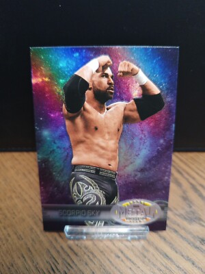 2022 AEW Upperdeck Metal Universe Scorpio Sky Retro