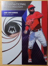 2021 Panini Mosaic Didi Gregorius #IM13 International Men of Mastery Netherlands