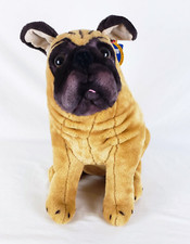 Melissa and Doug Pug Stuffed Animal Lifelike Dog Plush 18" NWT