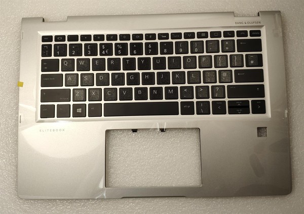 Hp Elitebook X360 1030 G2 920484-031 Englisch Uk Tastatur Palmrest Sticker Neu-image