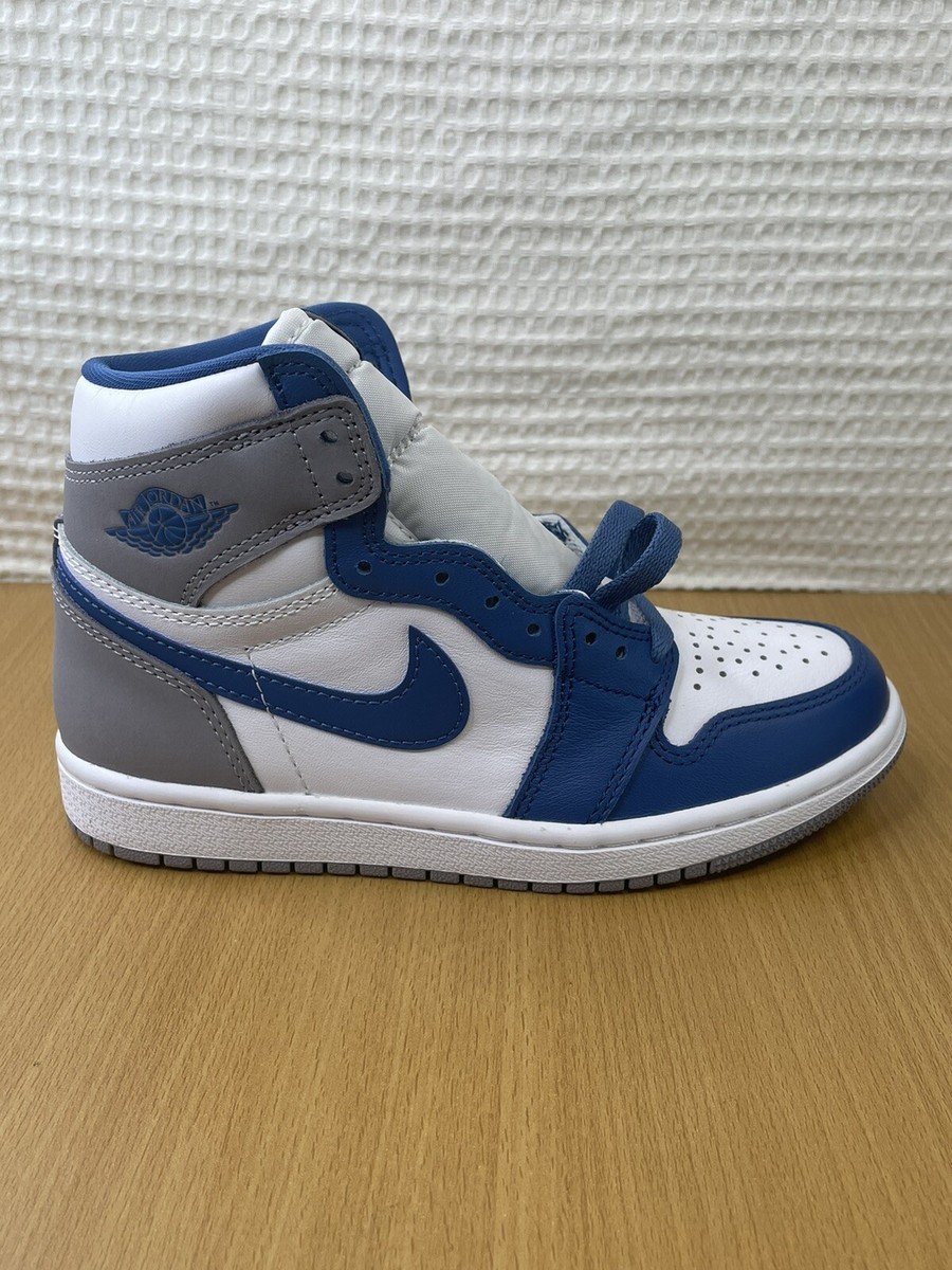 Air Jordan 1 Retro High OG True Blue Shoes DZ5485-410 Men's