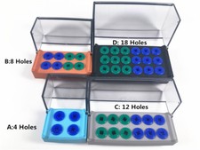 Sterilize Ultrasonic Scaler Tip Box Implant Drill Holder HP Burs Polisher Case