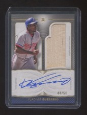 2021 TOPPS DEFINITIVE VLADIMIR GUERRERO AUTOGRAPH JUMBO BAT #ED 44/50 HIGH END