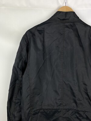 Belstaff Black Prince men's weatherproof coated nylon jacket