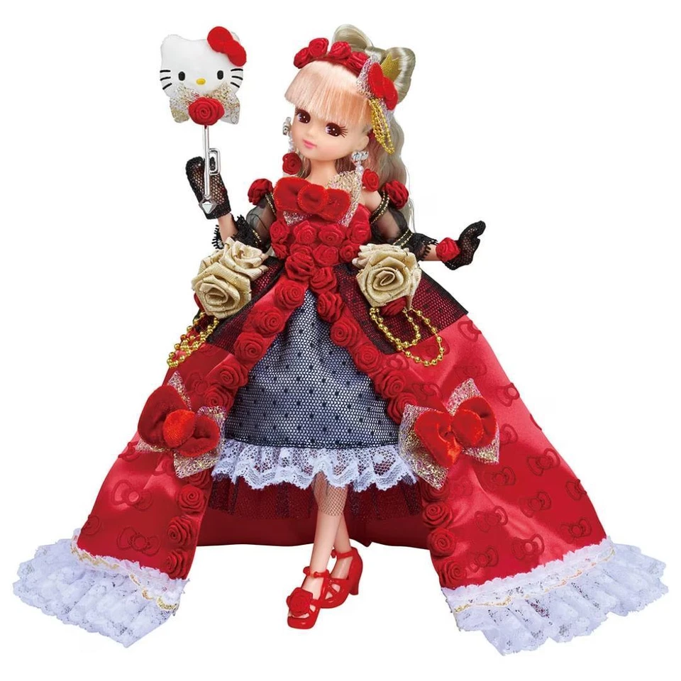 Licca-chan Hello Kitty 50 Aniversario Premium Licca-chan pedido anticipado limitado JP Foto 2 de 4