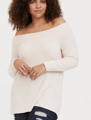 Torrid super soft plush pink off 