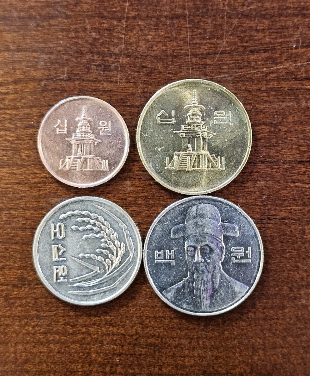 韓国 現代型貨幣セット 100ウォン 50ウォン 10ウォン 韓国 現代型貨幣セット 100ウォン 50ウォン 10ウォン 韓国コインまとめ