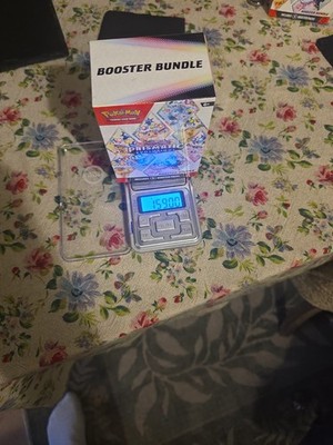 Pokemon Prismatic Evolutions Booster Bundle HEAVY 159,01g Potential God Box