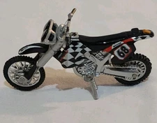 Toy Zone Mini Machines 500cc Enduro Racer Motorcycle Bike 68 Black Motorcross