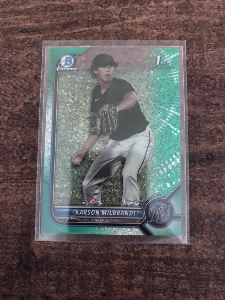 Bowman Baseball Serial Numbered Sports Trading Cards & Accessories