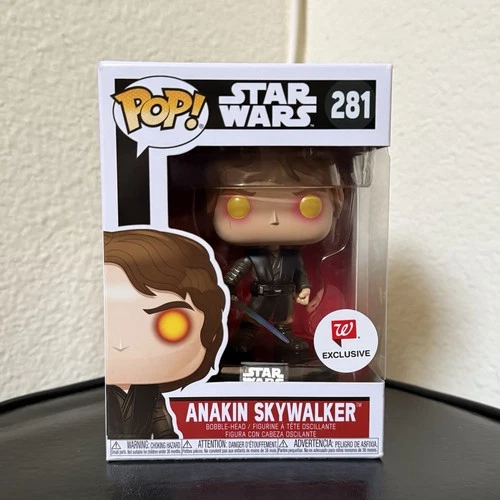 Funko Pop Star Wars Anakin Skywalker #281 Walgreens Exclusive with Protector