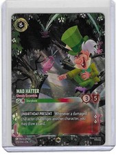 Disney Lorcana Enchanted Mad Hatter Unruly Eccentric 213/204 English