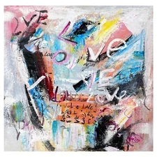 Mani Original Acrylic Painting on Canvas Hand Signed Art