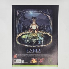 Fable Xbox Every Choice Print Ad/Poster Promo...