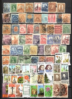 DN648 Mexico 2 pages collection classic old