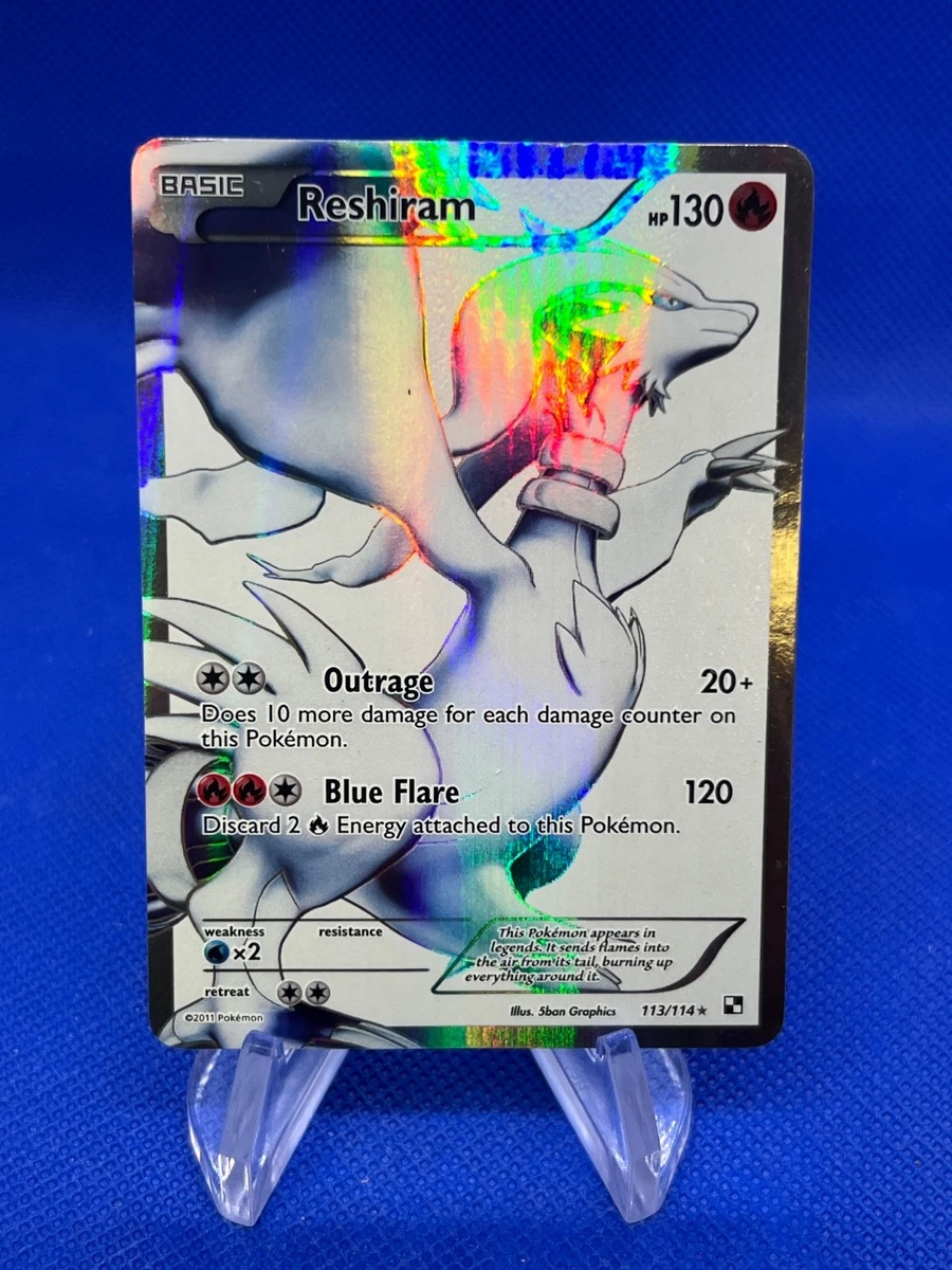 Las mejores ofertas en Reshiram 113/114 Black & White | eBay