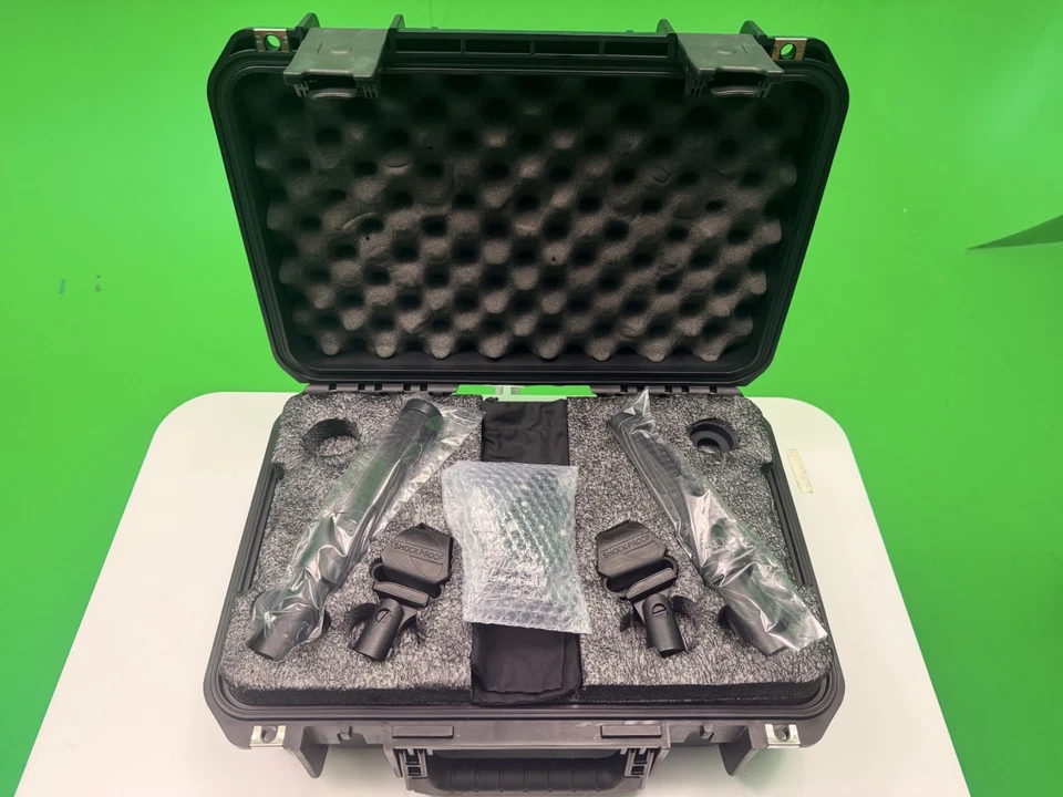 AEA NUVO N8 Stereo Kit Matched Pair Active Far-Field Ribbon Mics Blumlein/Drums - Image 2 of 4