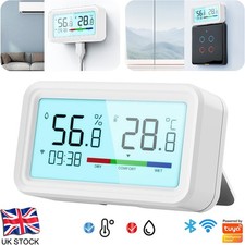 For Tuya Smart Temperature Sensor Humidity Detector Hygrometer Thermometer WiFi