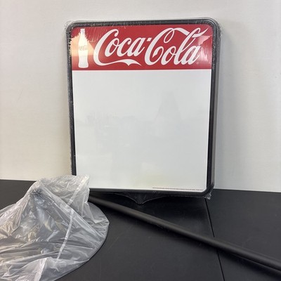 Vintage 25 x21  NOS Coca-Cola Standing Menu Board Display Sign #338