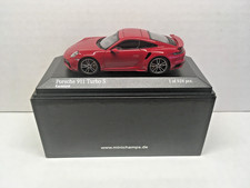 MINICHAMPS 410060070 1:43 Porsche 992 911 Turbo S Sport Design 2021 Red 1 of 528