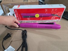 Revlon Easy Heat Precision Hair Flat Iron - 1"  New OPEN BOX