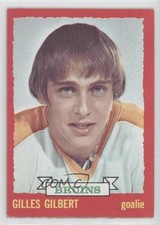 1973-74 O-Pee-Chee Dark Back Gilles Gilbert #74 1u6