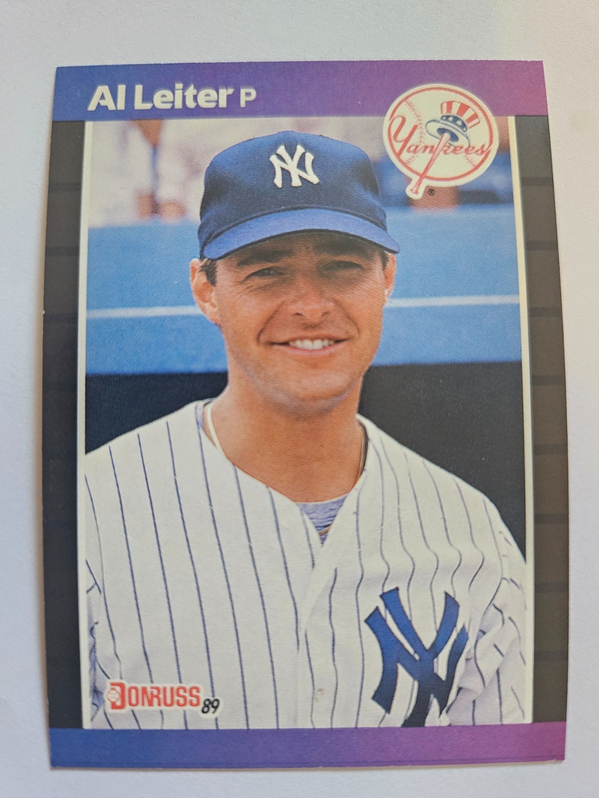 1989 DONRUSS AL LEITER #315 NM
