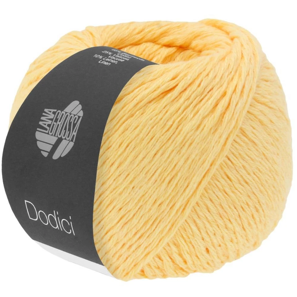 Lana Creativa! Lana Grossa - Dodici - Fb. 3 gialli 50 g