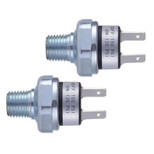 2Pcs Pressure Switch 120-150 PSI For Air Train Horn 1/4"-18 NPT Maintenance Part