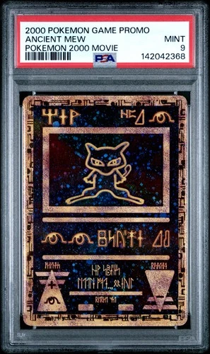 2000 POKEMON GAME MOVIE POKEMON 2000 MOVIE ANCIENT MEW PSA 9