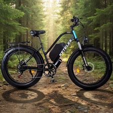 Peak 2000W 48V 23AH Electric Bicycle for Adult 26" FatTire E-Mountain Bike 32MPH