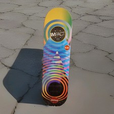 Almost Skateboard Deck,  Impact Support. 8.25  Bowerbank. Resin 7.