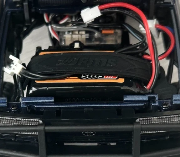 FMS 1:18 FCX18 LC80 Toyota Land Cruiser LC80 V2 RTR blau leicht gebraucht LC80 L2 - Bild 4 von 4