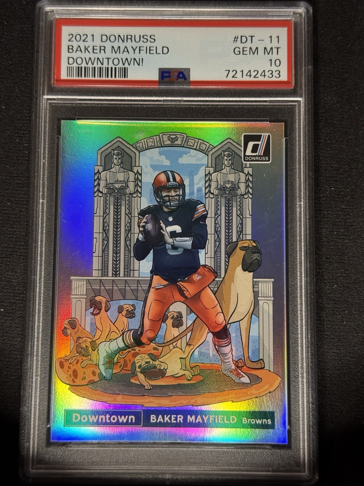 2021 Panini Donruss - Downtown! Baker Mayfield #DT-11