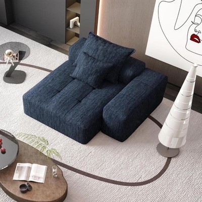 Modern Oversized Sectional Sofa, No Assembly, Chenille Fabric, 30+ Combos