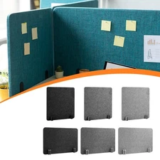 Acoustic Desk Divider Cubicle with Support Feet Felt Soundproof Stand up Desk