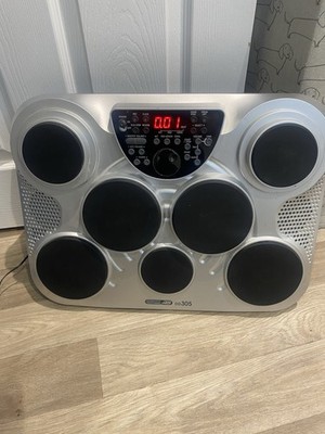 Acoustic Solutions DD305   7 Pad Electronic Drum Kit With Power Supply Tested
