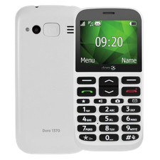 Doro 1370 Assistance Phone - White - Unlocked - Good Condition