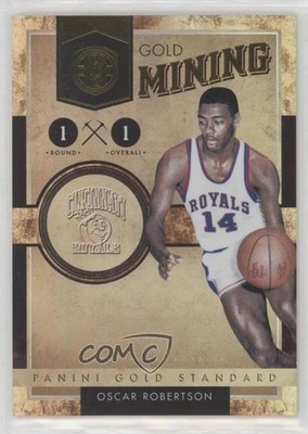 2010-11 Panini Gold Standard Gold Mining 229/299 Oscar Robertson #12 HOF z0i