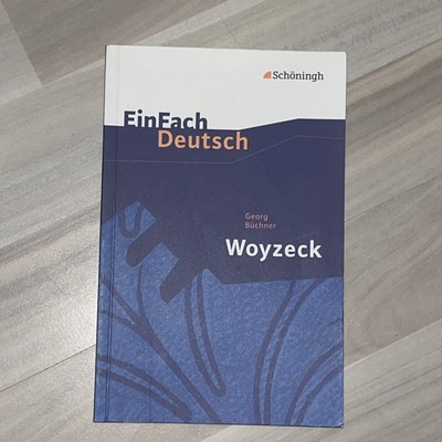 Drama Woyzeck von Georg Büchner (EinFach Deutsch) Guter Zustand