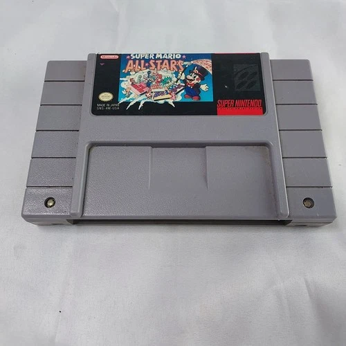 Super Mario All-Stars Super Nintendo SNES Cartridge Only Authentic Untested