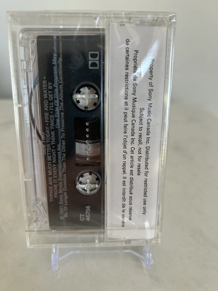 Eddie Money - Right Here / Cassette / Advanced Promo / Sealed New - Image 2 of 3