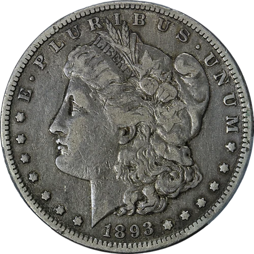 1893-S Morgan Silver Dollar PCGS VF Details Key Date Nice Eye Appeal Nice Str...