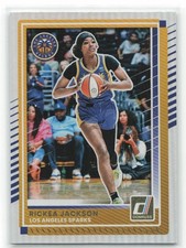 2025 Panini WNBA Donruss Holo Rickea Jackson #49 Los Angeles Sparks