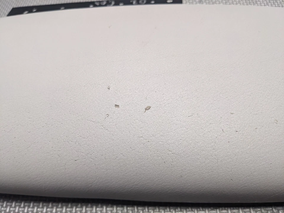 1998-2002 Lincoln Continental LIGHT GRAY Center Console Lid Armrest - Image 3 of 4