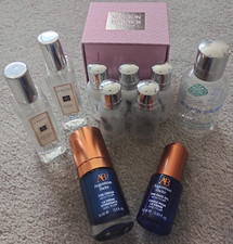 Empty Jo Malone Bottles, Augustinus Bader & Molton Brow Empty Box & Bottles
