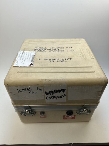 Hand Starter Kit 532801-01-01 Military Surplus Vehicle Part Retail $24,303.00 - Picture 12 of 14