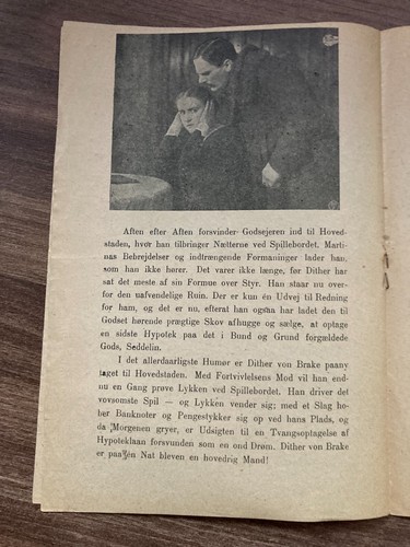 Die Faust des Riesen Henny Porten Johannes Riemann 1917 Danish Movie Program - Picture 4 of 8