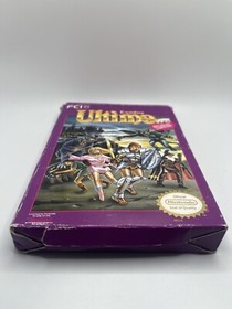 Nintendo NES - Ultima: Exodus With Box And Part Manual. Tested