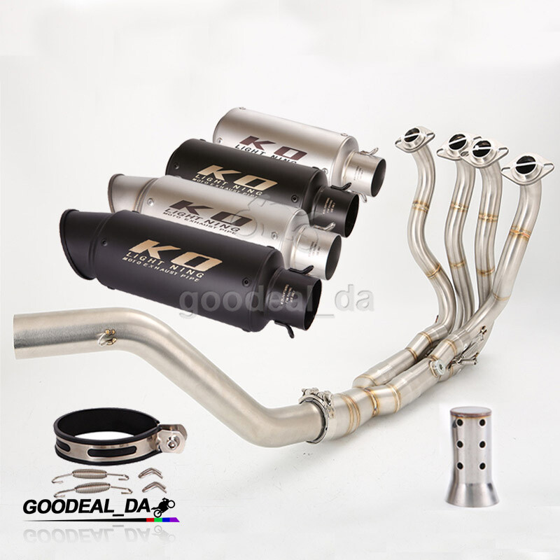 For Kawasaki Ninja ZX6R 2009-2023 Motorcycle Exhaust Muffler